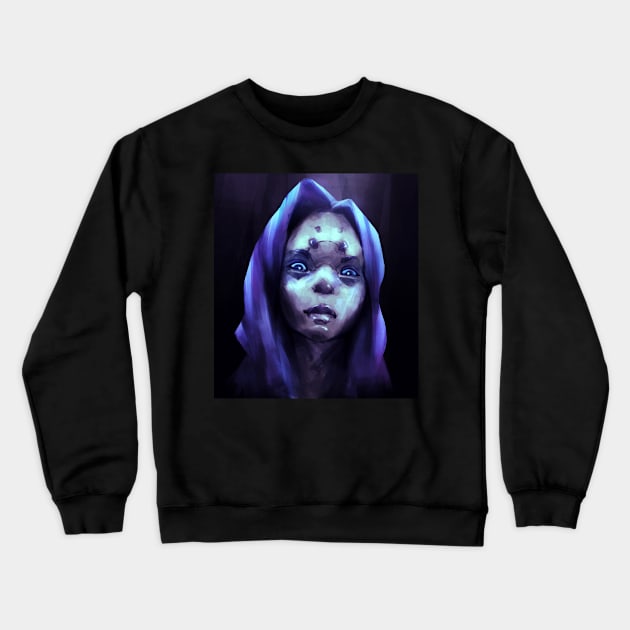 Dark mage Crewneck Sweatshirt by Sudhu_art